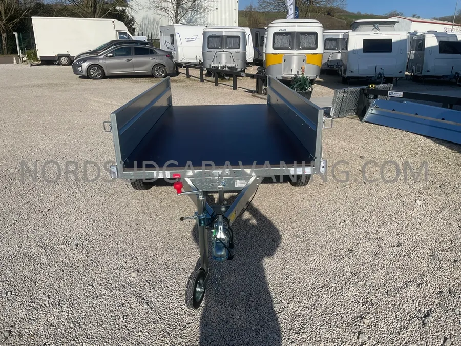 Remorque - Franc - REMORQUE 2.50M FOND BOIS DOUBLE ESSIEU - 2025