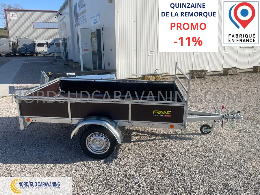 Remorque - Franc - REMORQUE 2.50M BOIS - 2025
