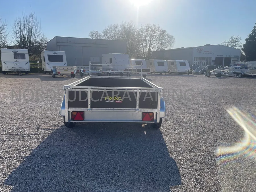 Remorque - Franc - REMORQUE 2.50M BOIS DOUBLE ESSIEU - 2025