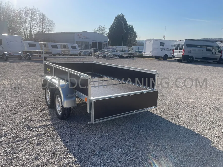 Remorque - Franc - REMORQUE 2.50M BOIS DOUBLE ESSIEU - 2025