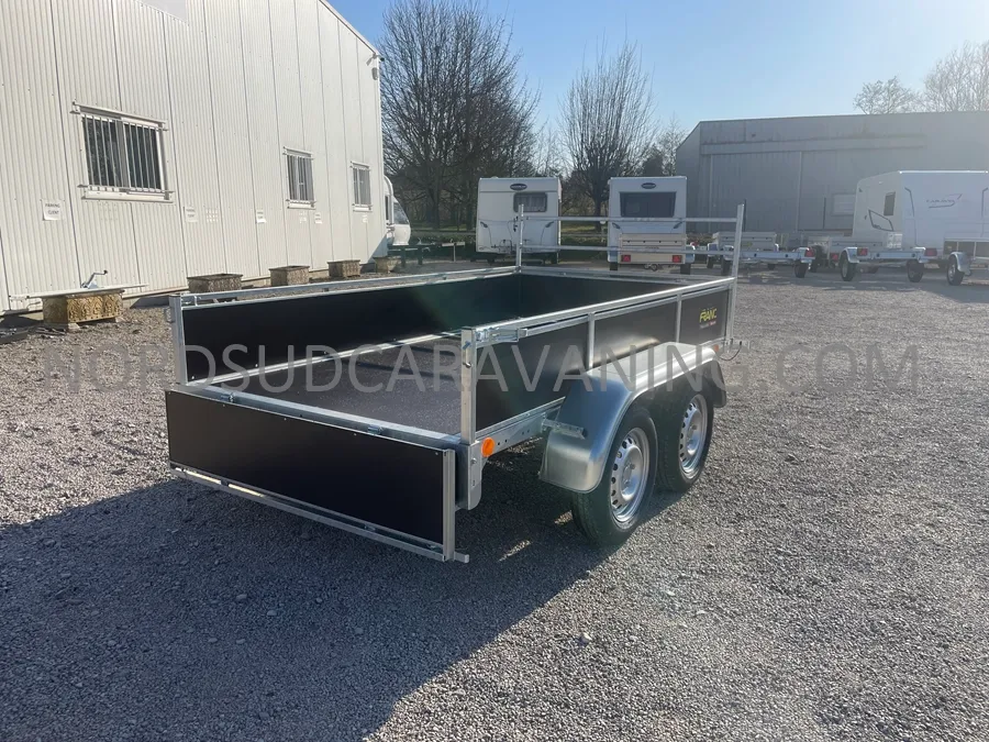 Remorque - Franc - REMORQUE 2.50M BOIS DOUBLE ESSIEU - 2025
