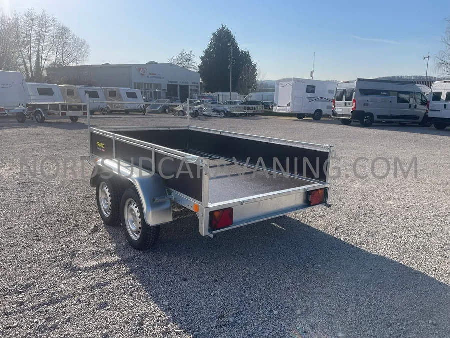 Remorque - Franc - REMORQUE 2.50M BOIS DOUBLE ESSIEU - 2025