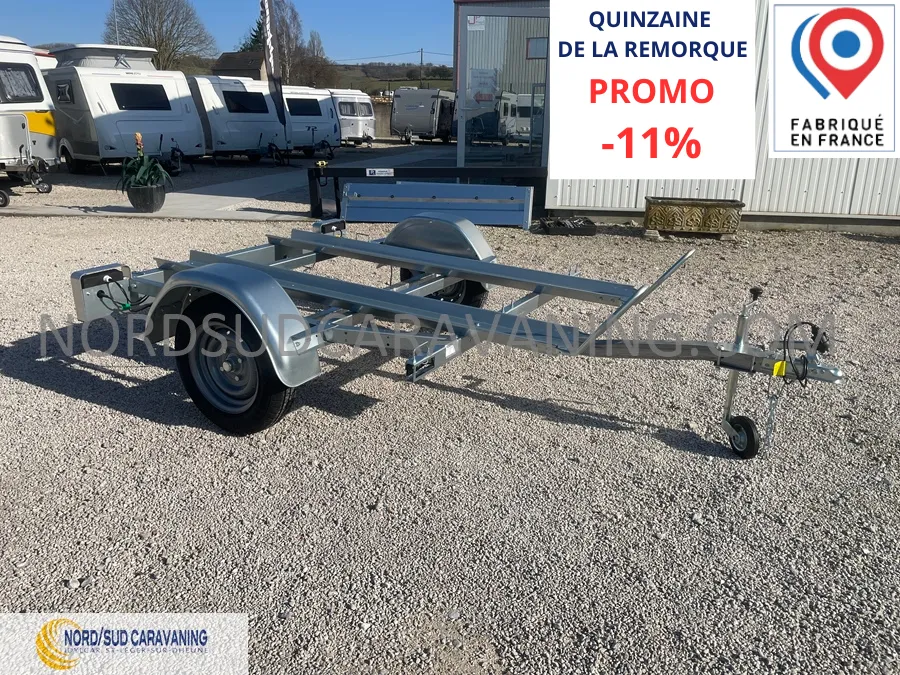 Remorque - Franc - REMORQUE PORTE 2 MOTOS - 2025