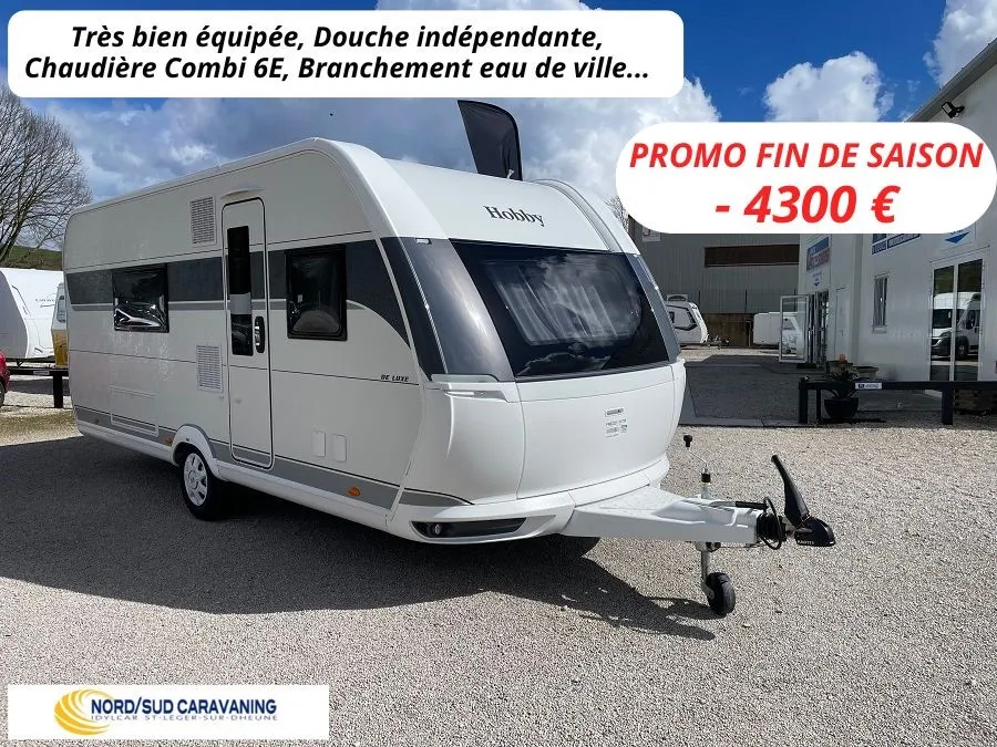 Caravane - Hobby - 495 WFB De Luxe - PROMO - 2024