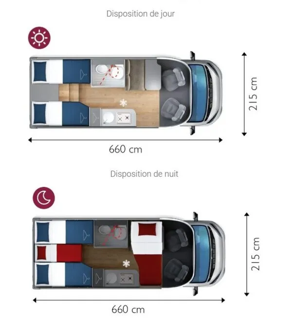 Camping-car - Giottiline - CX66 - 2026