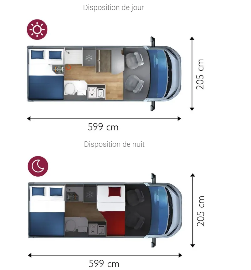 Fourgon aménagé - Giottiline - GIOTTIVAN 60T Première Edition - 2026