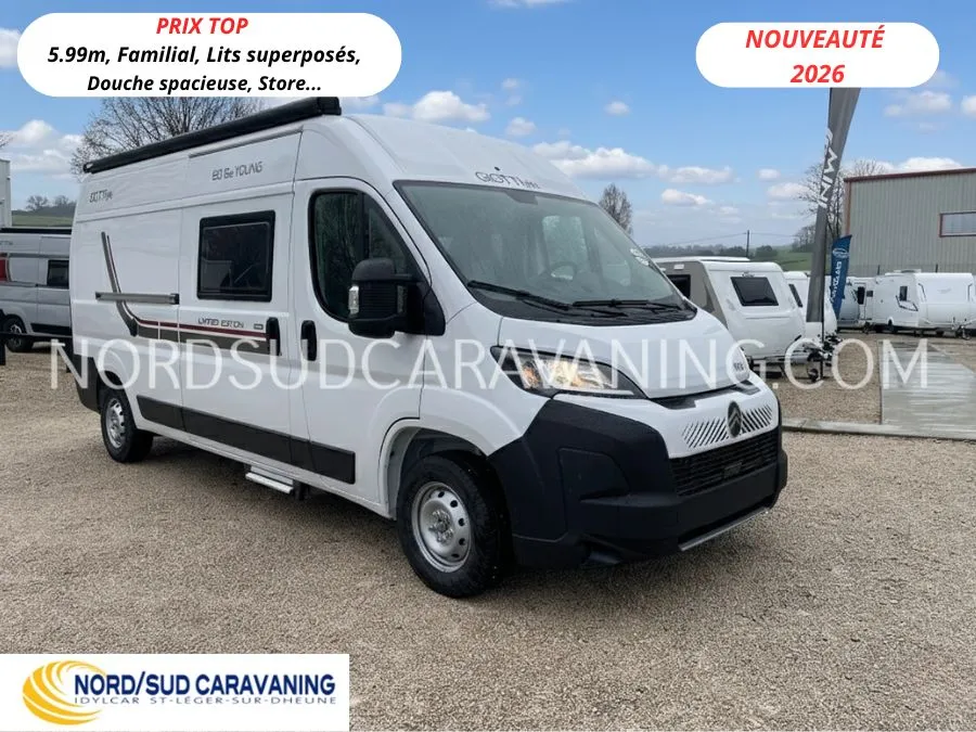 Fourgon aménagé - Giottiline - GIOTTIVAN 60 BE YOUNG - 2026