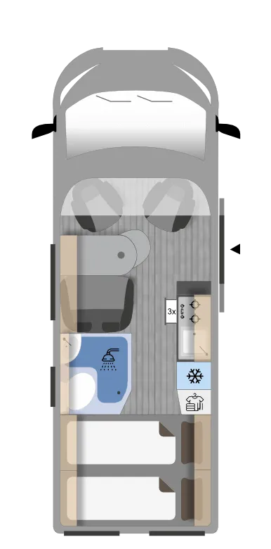 Fourgon aménagé - Clever - CELEBRATION 600 - 2026