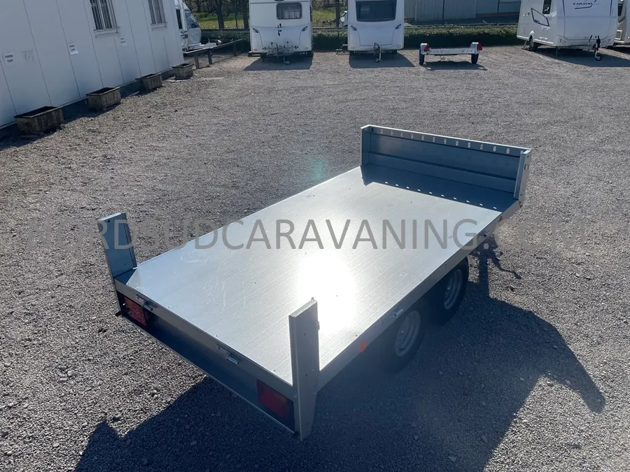 Remorque - Franc - REMORQUE 2.50M FOND TOLE DOUBLE ESSIEU - 2025