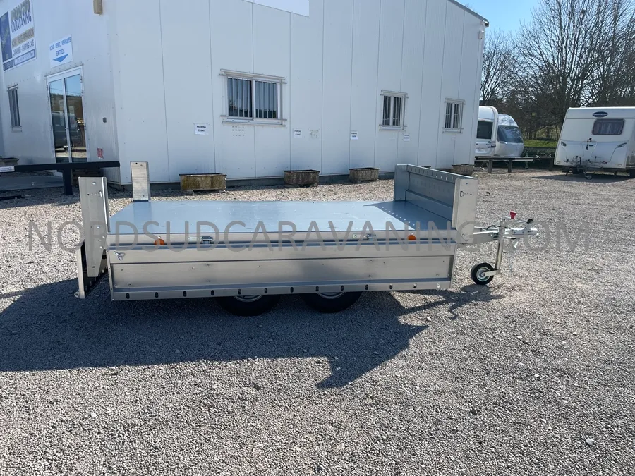 Remorque - Franc - REMORQUE 2.50M FOND TOLE DOUBLE ESSIEU - 2025