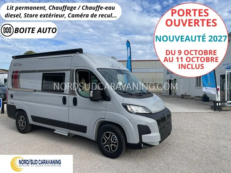 Fourgon aménagé - Giottiline - 54T Première Édition - BOITE AUTO - 2027