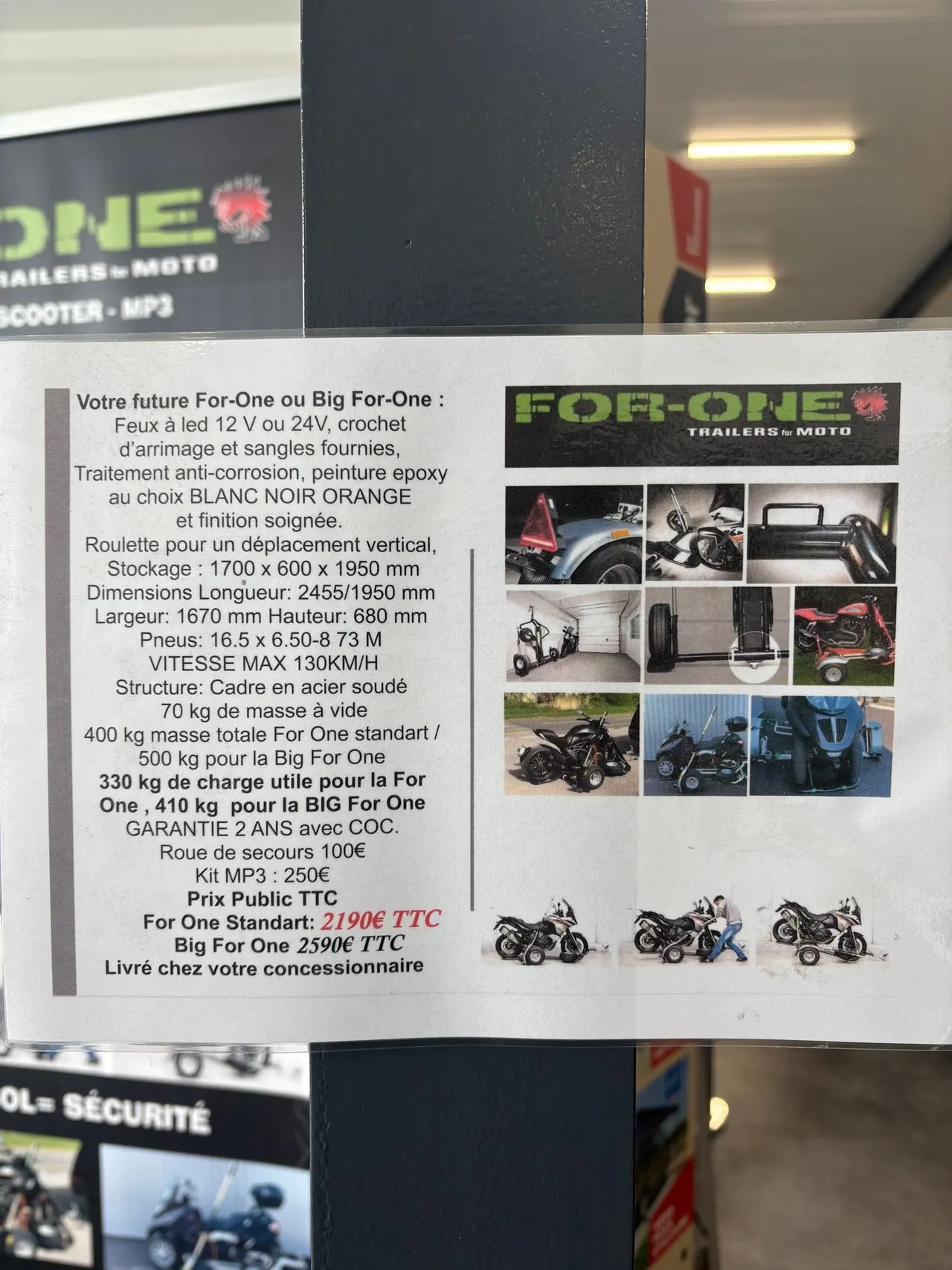 Remorque - For One - For one - 2023