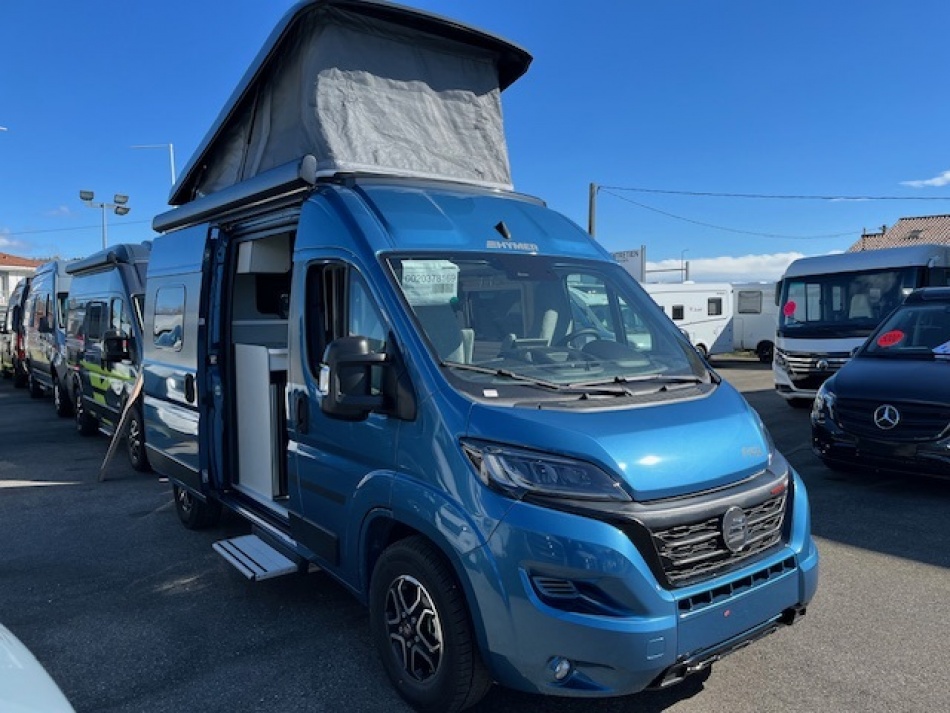 Camping-car HYMER CAMPER VANS FREE 140 CV BOITE AUTOMATIQUE 540 BLEU EVOLUTION