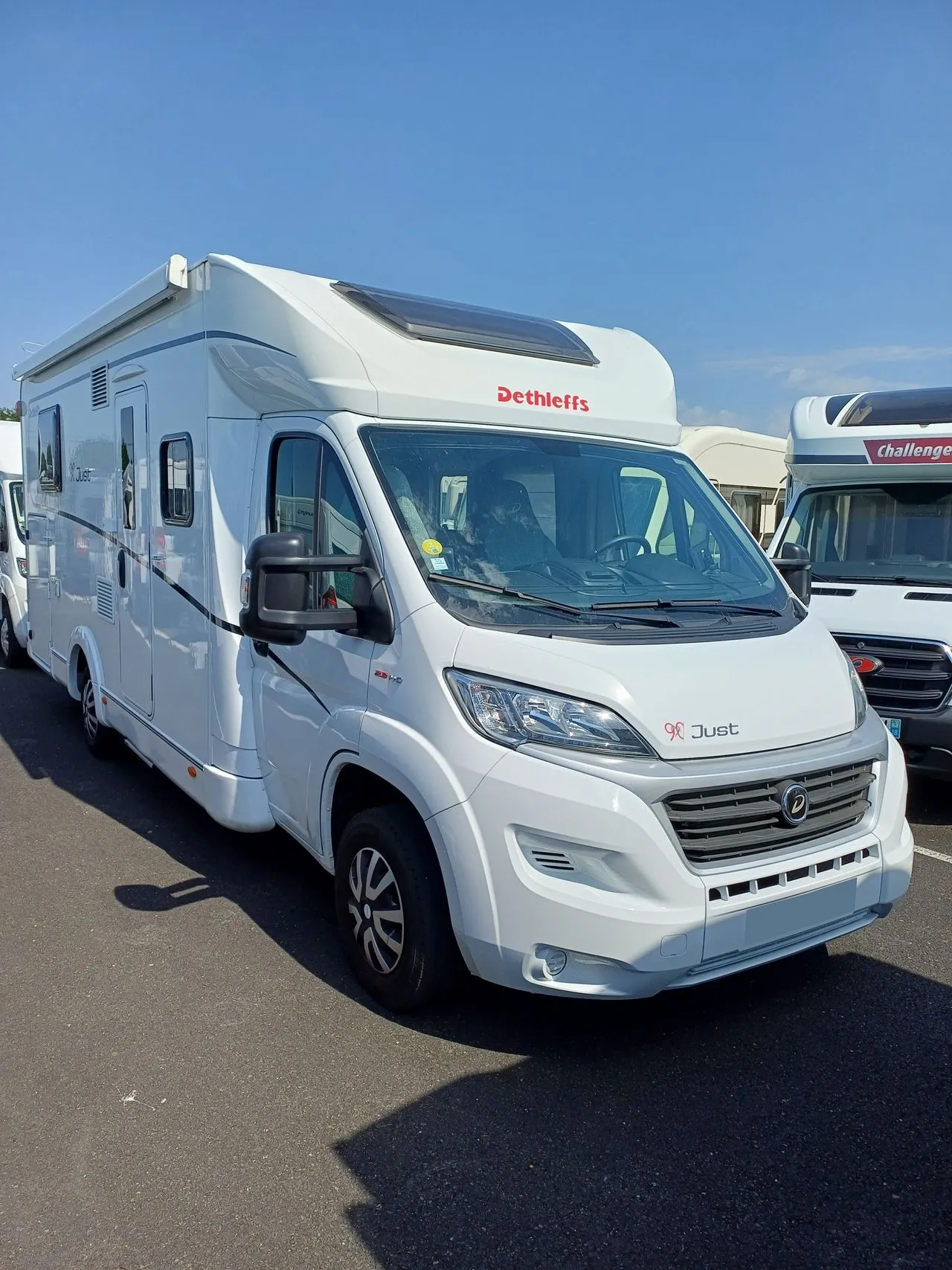 Camping-car occasion – Profilé — Camping-car profilé