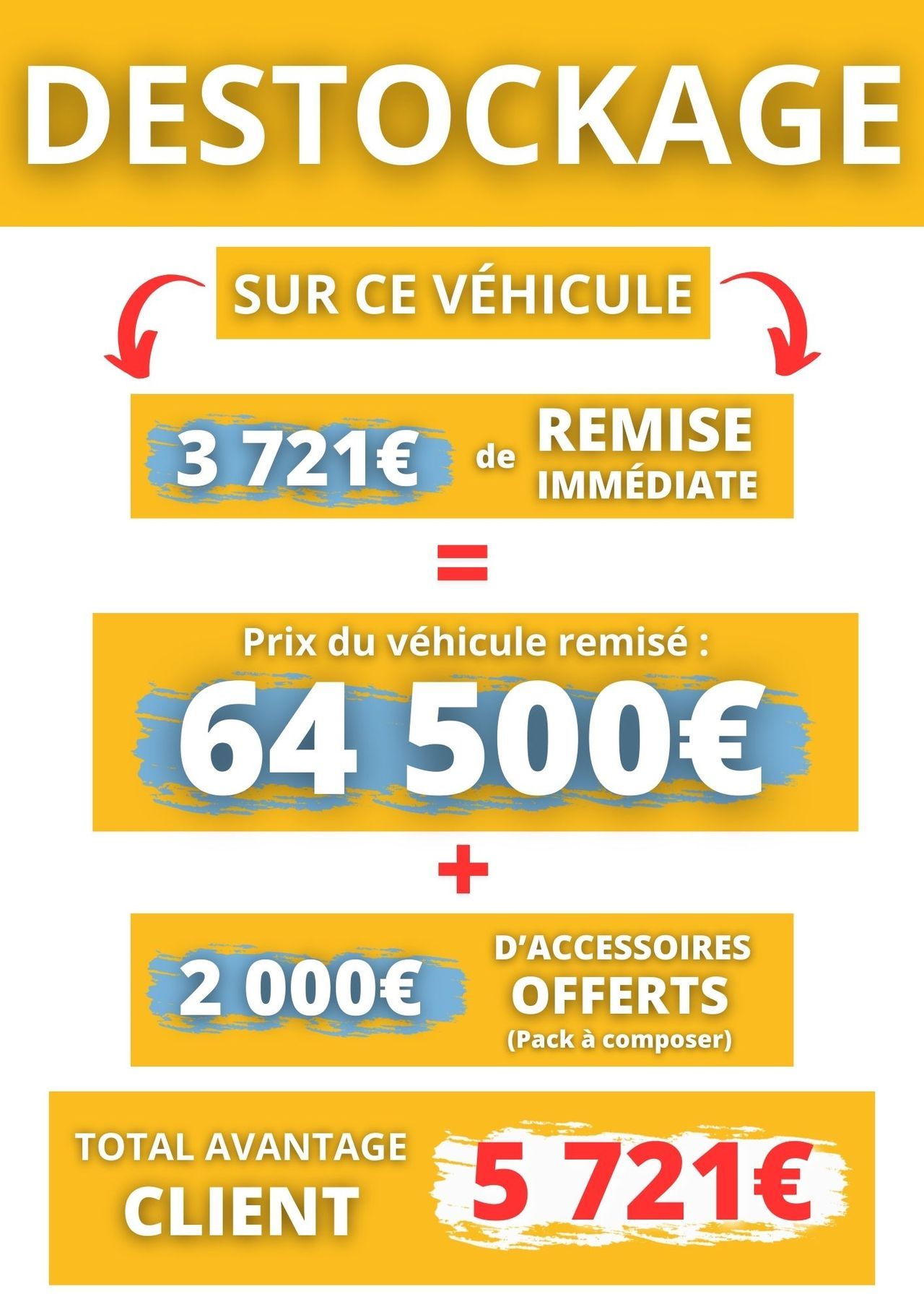 V6.8 SR / 2 000€ D'ACCESSOIRES OFFERTS
