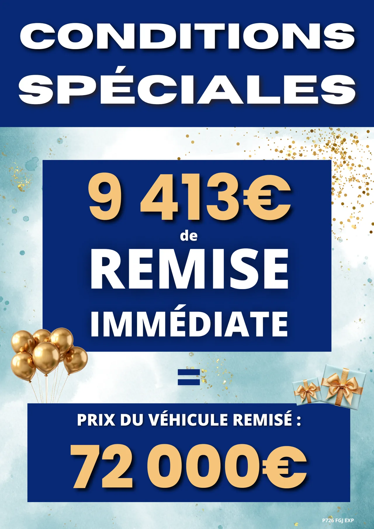 Camping-car - Pilote - P726 FGJ EXPRESSION - 2024