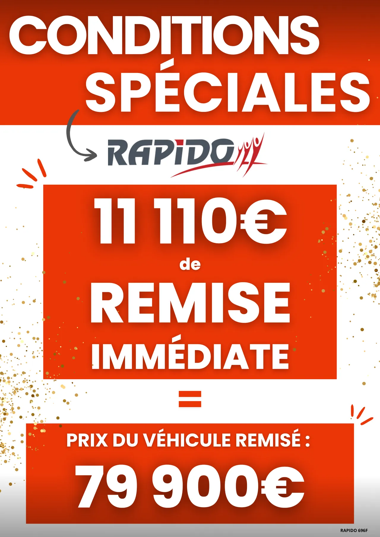 Camping-car - Rapido - 696F - 2024