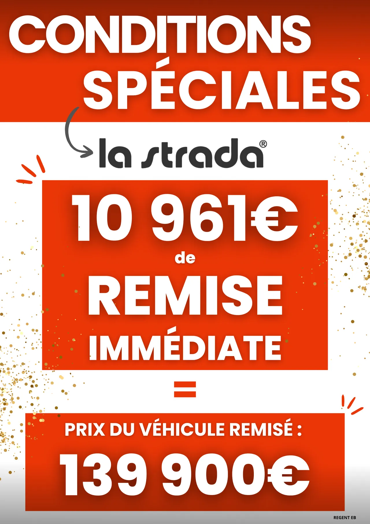 Fourgon aménagé - La Strada - REGENT EB - 2024