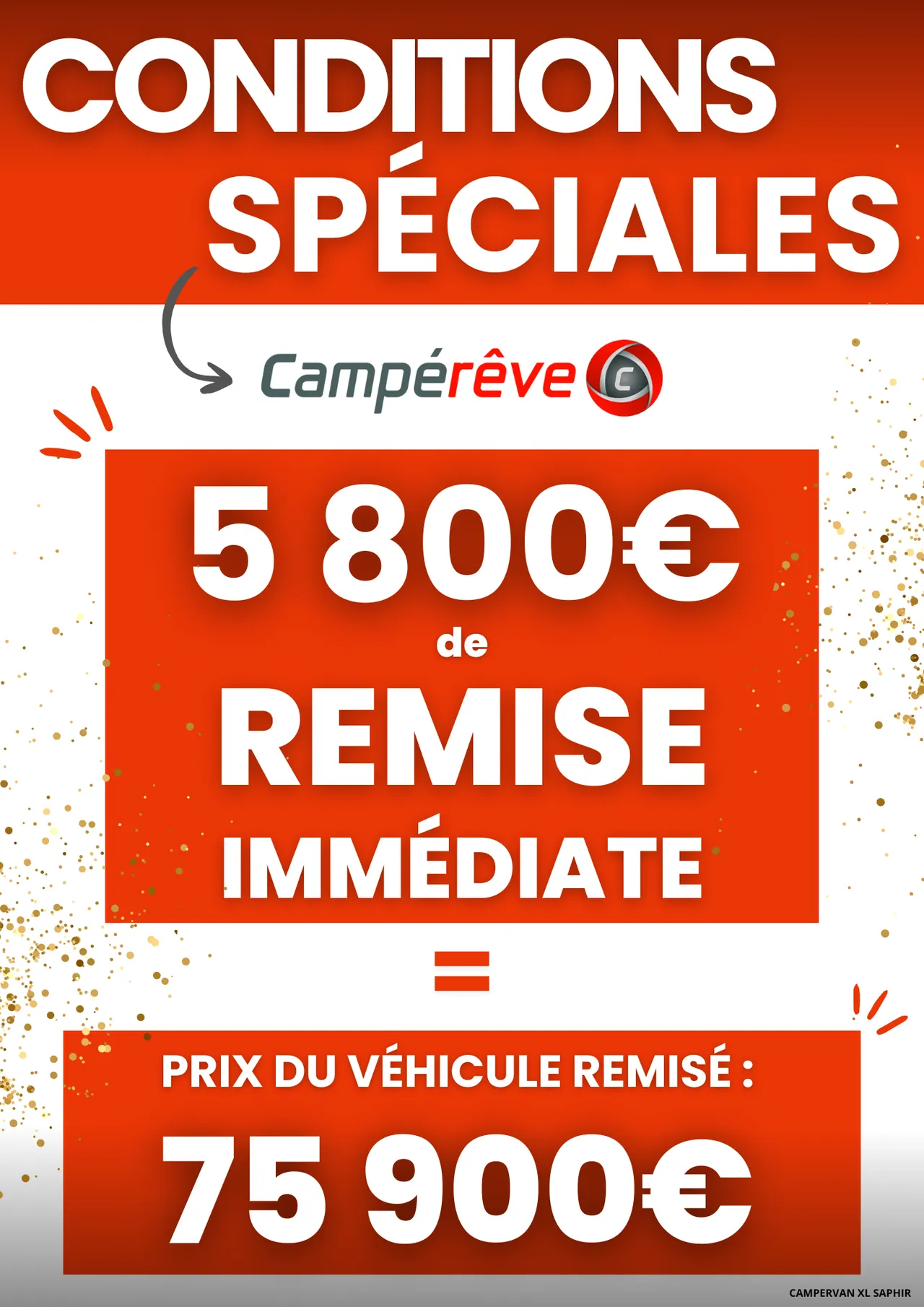 Fourgon aménagé - Campereve - CAMPERVAN XL SAPHIR - 2025