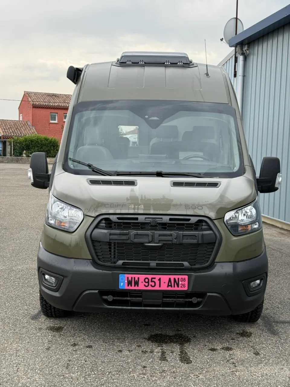 Fourgon aménagé - Sunlight - CLIFF 590 4X4 GREEN TREK - 2026