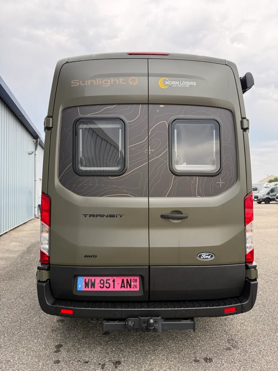 Fourgon aménagé - Sunlight - CLIFF 590 4X4 GREEN TREK - 2026
